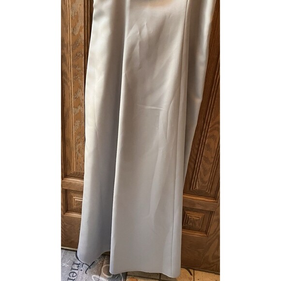 Chelsea Nites Size 6 Gray Shimmery Cocktail Party Cruise Dress Formal Gown - Picture 4 of 9